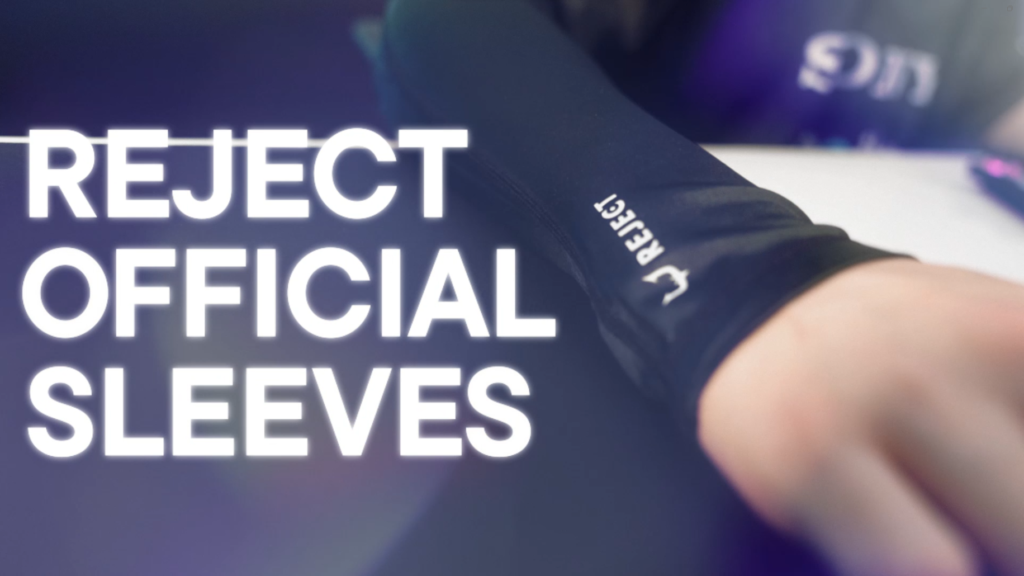 新商品「REJECT GAMING ARM SLEEVE」を販売！